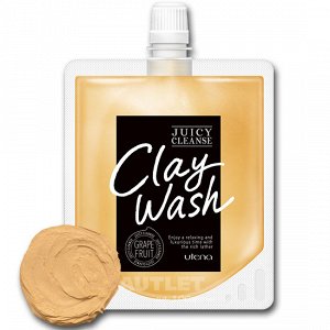 "Juicy Cleanse" Пенка для умывания на основе глины для придания сияния коже, с ароматом грейпфрута