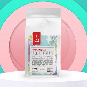 Кофе в зернах и молотый Бразилия Моджиана,  500г