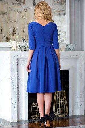 Платье Ольга цвет синий (П-100-7)