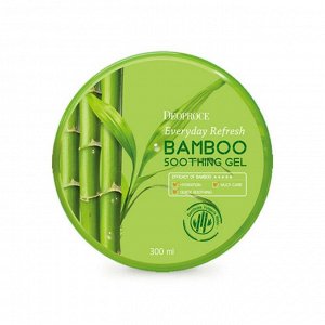 Освежающий успокаивающий гель с бамбуком для лица и тела DEOPROCE Everyday Refresh Bamboo Soothing Gel, 300мл
