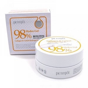 Petitfee Collagen & Co Q10 Hydrogel Eye Patch 60ea - Гидрогелевые патчи для глаз с коллагеном и Q10