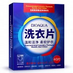 Bioaqua Пластины для стирки белья мега упаковка 80шт+40шт