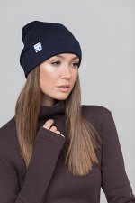 ШАПКА УНИСЕКС ТЕМНО-СИНЯЯ