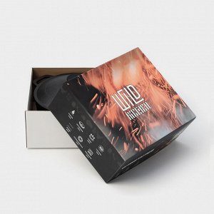 Кастрюля чугунная Wild Kitchen, 3 л, d=22 см, лопатка и губка в комплекте