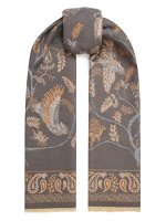 Палантин жен. виск+шерсть 65х180 LG33-971-05