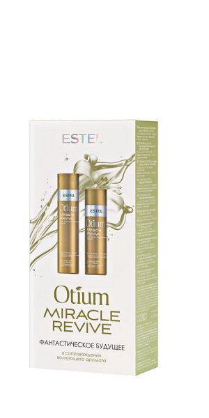 Эстель Набор для женщин для ухода за волосами Estel OTIUM MIRACLE REVIVE для восстановления волос шампунь 250 мл, бальзам 200 мл Эстель