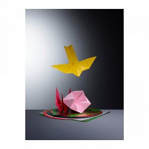 ЛУСТИГТ Бумага для оригами, разные цвета, разные формы различные формы