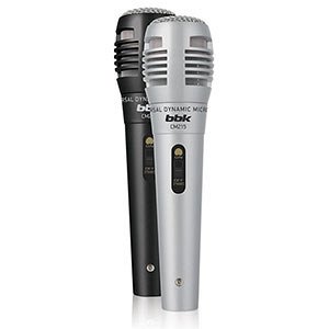 Микрофон BBK CM215 черн./сер.