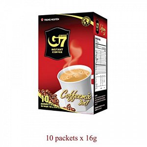 Вьетнамский кофе. G7 3в1 растворимый кофе -* 10