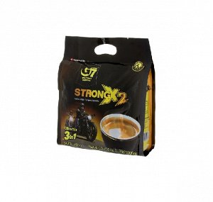 Вьетнамский кофе.G7 Strong X2 3в1 растворимый кофе