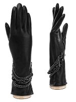 Перчатки женские ш+каш. IS02046 black/nickel