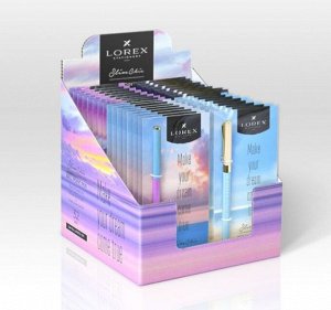 Ручка шариковая "Lorex Sunset Vibes" синяя, 0,7 мм ассорти