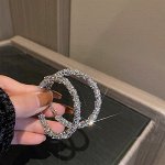 Женские серьги кольца