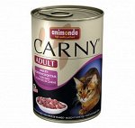 Animonda Carny Adult Multi Meat Coctail влажный корм для кошек жестяная банка 0,4 кг, шт