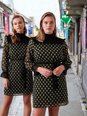 Платье %100 Polyester,