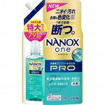 Жидкое средство &quot;Top Nanox One PRO&quot; для стирки (максимальное отстирывающее и дезодорирующее действие + сохранение цвета + защита от повреждений, суперконцентрат) 790 г, мягкая упаковка с крышкой, Япон