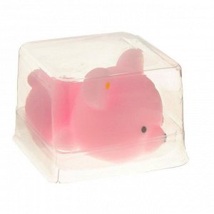 Мялка-антистресс "Мишка", цвет розовый