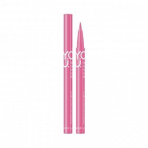 ПОДВОДКА-ФЛОМАСТЕР ДЛЯ ГЛАЗ Y.O.U. REALLY CRAZY FOR COLOR 02 PINK