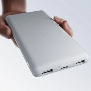 Внешний аккумулятор 10000mAh Xiaomi Lite 2USB+Type-C 22,5W (P16ZM)