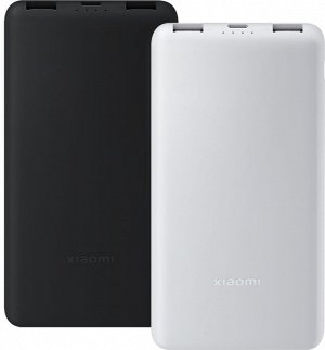 Внешний аккумулятор 10000mAh Xiaomi Lite 2USB+Type-C 22,5W (P16ZM)