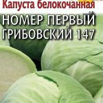 Капуста белокоч. №1 Грибовский 147 25,0 г ранняя 2027 г.