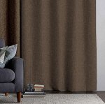 &quot;Wenge&quot; Комплект штор &quot;Juliet coffe&quot; 145х270см, 2шт, цв.кофейный