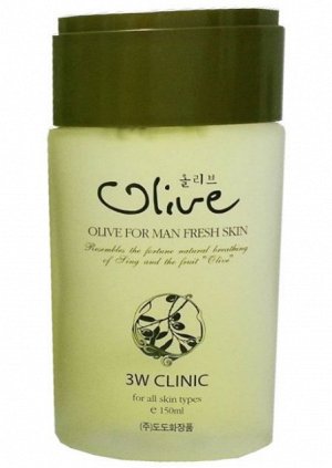 3W Тоник для мужчин "Olive For Man Fresh Skin" 150мл 1*50 шт Арт-85777