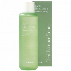 Успокаивающий тонер-эссенция с пробиотиками Trimay Lacto Houttuynia Madeca Calming Toner 200 мл