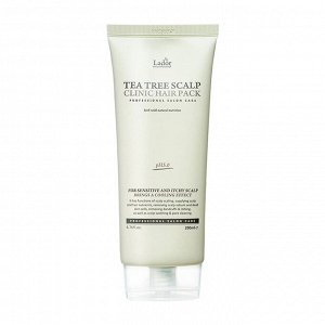 Маска пилинг для волос и кожи головы  с маслом чайного дерева Teatree Scalp Hair Pack Lador 200 мл