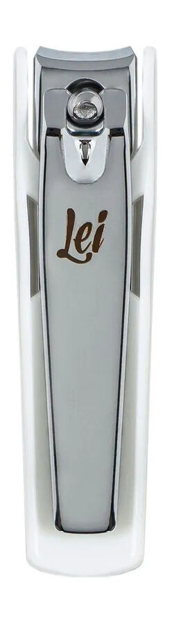 LEI 402002 Клиппер Lei средний, серия KOR603 C3 серебро, прямой, пластиковый держатель