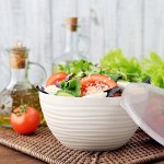 Набор мисок 2шт с крышкой (2,5л+4,0л) [ОАЗИС] БЕЛЫЙ