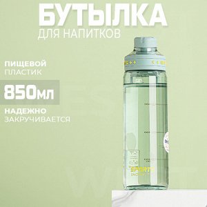 Бутылка для напитков SHOTAY, 850 мл
