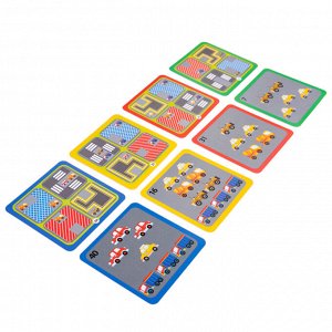 Игра магнитная в жестяной коробочке "Автомобильная головоломка"