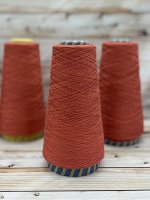 Пряжа для вязания, 140 гр, Cashcotton 85% хлопок 15% кашемир 1800м/100г (смот в 2 нити) Хурма