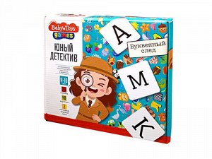 Игра настольная "Юный детектив. Буквенный след"