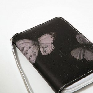 Кошелёк на молнии «Выбражулька», цвет чёрный