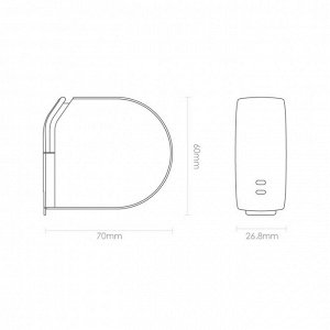 Рулетка Xiaomi Hoto QWZSJC001 3м (Self-locking Tape Measure)