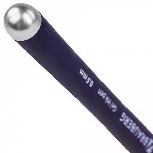 Ручка гелевая BRAUBERG Impulse, игольчатый узел 0,5мм, линия