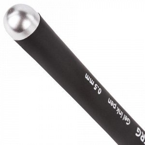 Ручка гелевая BRAUBERG Impulse, игольчатый узел 0,5мм, линия