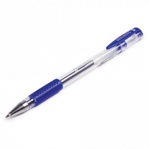 Ручка гелевая BRAUBERG Number One, узел 0,5мм, линия 0,35мм,