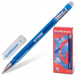 Ручка гелевая ERICH KRAUSE G-Tone, корпус тонированный синий