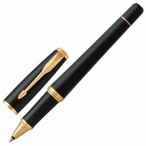 Ручка-роллер подарочная PARKER Urban Core Muted Black GT, че