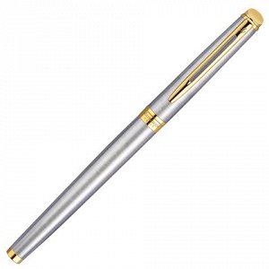 Ручка-роллер подарочная WATERMAN Hemisphere Stainless Steel