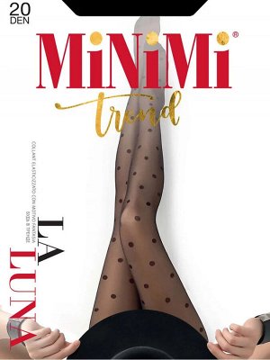 Колготки LA LUNA 20 (MINIMI)   колготки в горошек среднего размера
