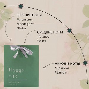 Саше ароматическое Hygge #13 "Цитрус/юзу"