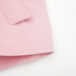 Шорты для девочки с поясом KAFTAN, цвет пудра