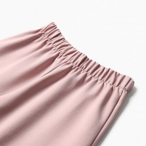 Комплект для девочки (жакет и брюки) MINAKU: PartyDress, пыльно-розовый.