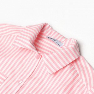Рубашка для девочки KAFTAN "Полоска" размер