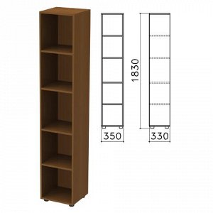 Шкаф (стеллаж) "Канц" (ш350*г330*в1830 мм), 4 полки, цвет ор