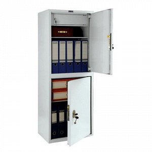 Шкаф металлический для документов ПРАКТИК "SL-125/2Т" (в1252
